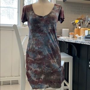 Nation LTD Tie Dye Shirt Dress